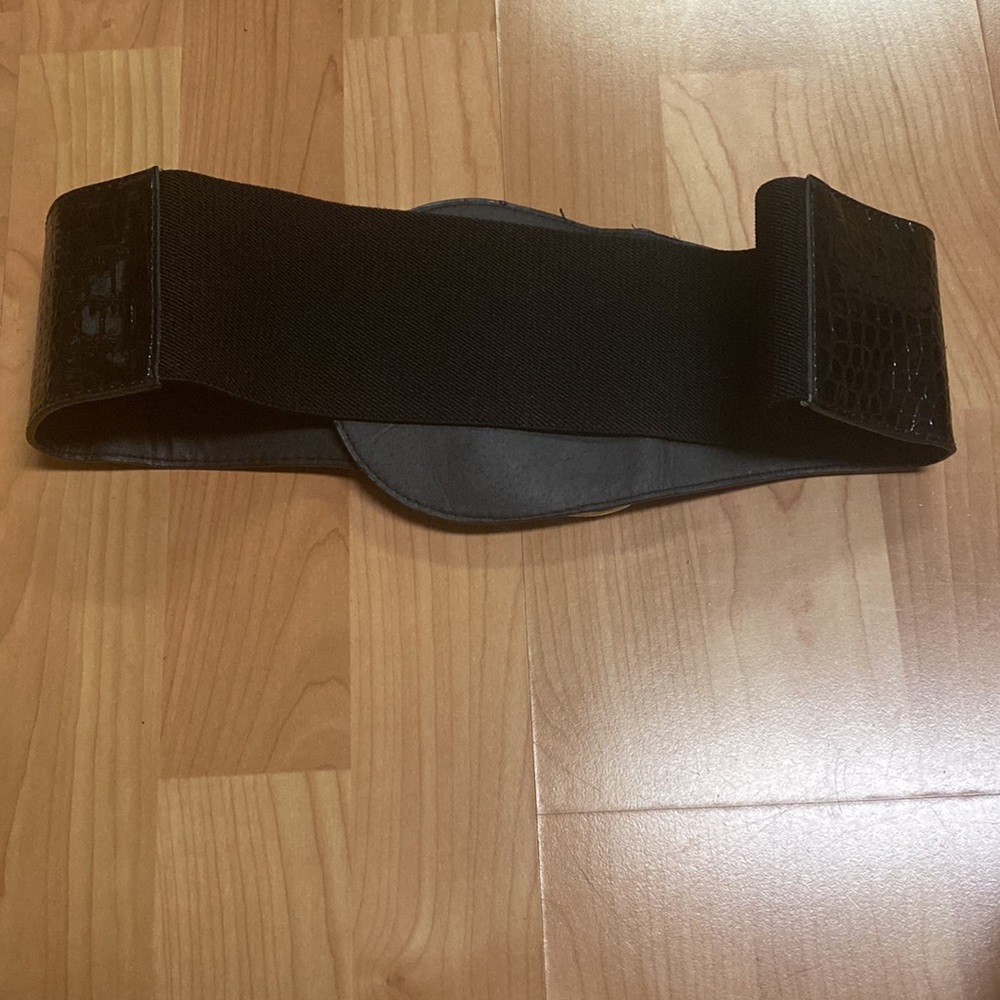 Black Snake Pattern Accessory Belt - Picture 2 of 3